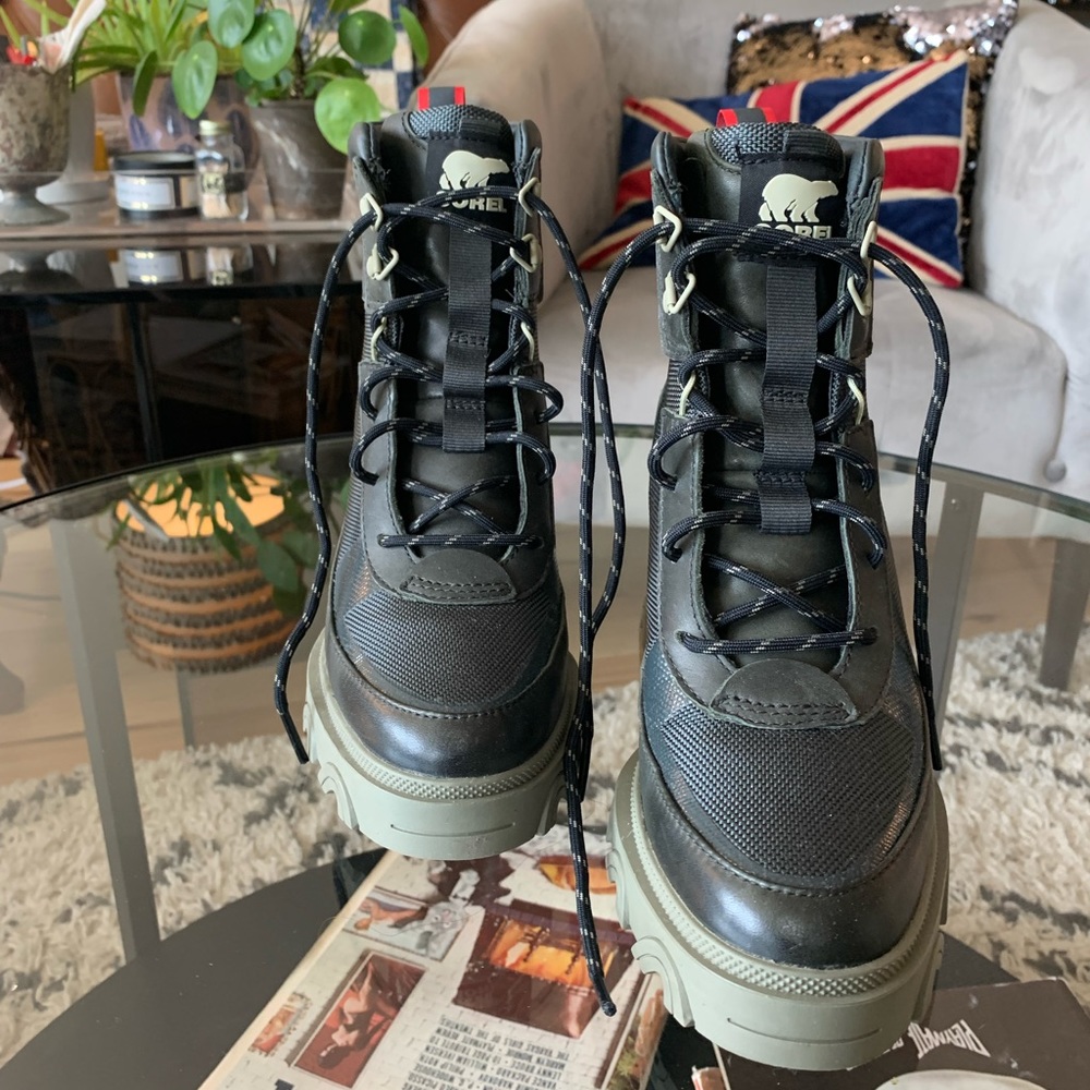 SOREL Heeled Combat Rain Boot